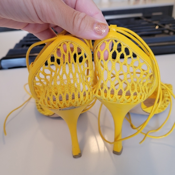 Bottega Veneta Lace-up mesh pumps - Picture 10 of 16